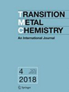 TRANSITION METAL CHEMISTRY雜志封面